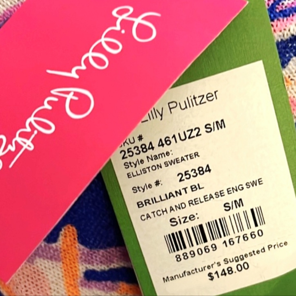 Lilly Pulitzer Elliston Sweater Top - Picture 7 of 10